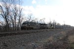 NS  train 63V through Cove PA with 4681 leading